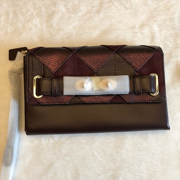 Coach Clutch #64639 Metallic Cherry - Picture 3 of 6